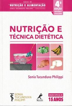 Imagem de NUTRICAO E TECNICA DIETETICA - 4ª ED