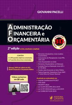 Imagem de ADMINISTRACAO FINANCEIRA E ORCAMENTARIA - AFO - 2ª ED