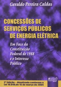 Imagem de CONCESSOES DE SERVICOS PUBLICOS DE ENERGIA ELETRICA - 2ª ED