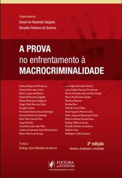 Imagem de PROVA NO ENFRENTAMENTO A MACROCRIMINALIDADE, A - 3ª ED