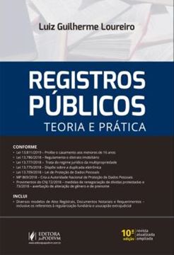 Imagem de REGISTROS PUBLICOS - TEORIA E PRATICA - 10ª ED