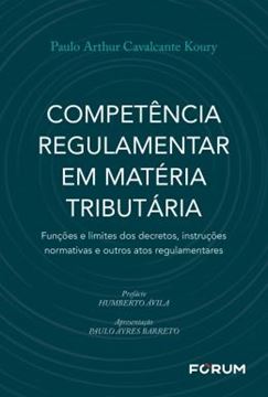 Imagem de COMPETENCIA REGULAMENTAR EM MATERIA TRIBUTARIA
