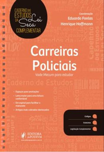 Picture of CARREIRAS POLICIAIS - VADE MECUM PARA ESTUDAR