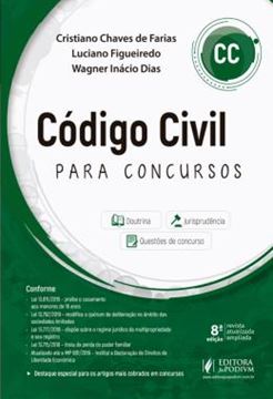 Imagem de CODIGO CIVIL PARA CONCURSOS (CC) - 8ª ED