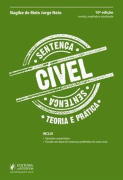 Imagem de SENTENCA CIVEL - TEORIA E PRATICA - 10ª ED