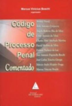Imagem de CODIGO DE PROCESSO PENAL COMENTADO