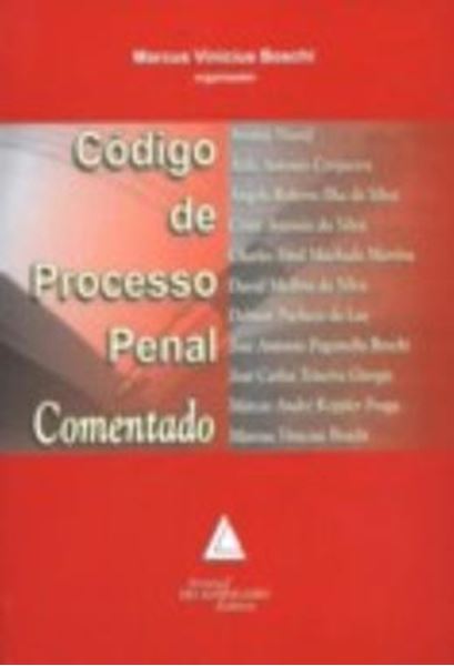 Picture of CODIGO DE PROCESSO PENAL COMENTADO