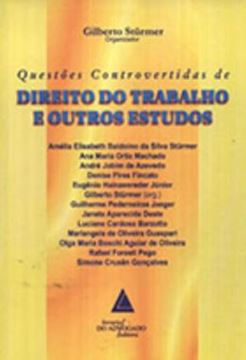 Imagem de QUESTOES CONTROVERTIDAS DE DIREITO DO TRABALHO E OUTROS ESTUDOS