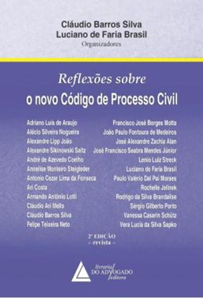 Picture of REFLEXOES SOBRE O NOVO CODIGO DE PROCESSO CIVIL