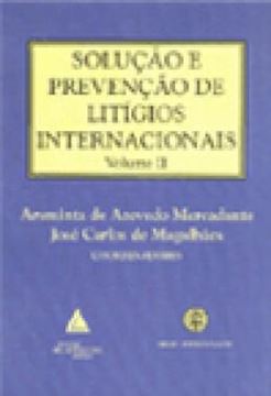 Imagem de SOLUCAO E PREVENCAO DE LITIGIOS INTERNACIONAIS - VOLUME 2