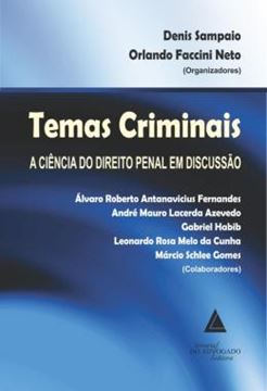 Imagem de TEMAS CRIMINAIS - A CIENCIA DO DIREITO PENAL EM DISCUSSAO