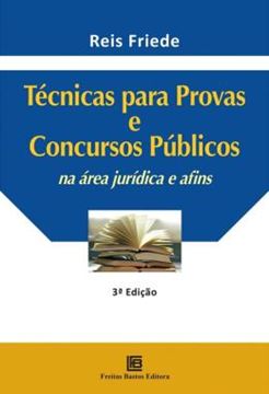 Imagem de TECNICAS PARA PROVAS E CONCURSOS PUBLICOS NA AREA JURIDICA E AFINS