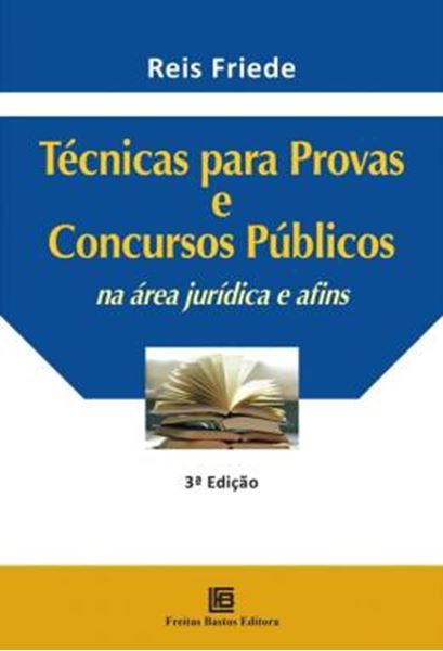 Picture of TECNICAS PARA PROVAS E CONCURSOS PUBLICOS NA AREA JURIDICA E AFINS