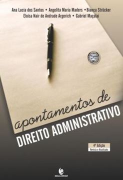 Imagem de APONTAMENTOS DE DIREITO ADMINISTRATIVO - 4ª ED.