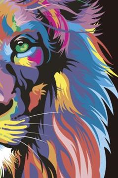 Imagem de BIBLIA NVT LG ST - LION COLOR