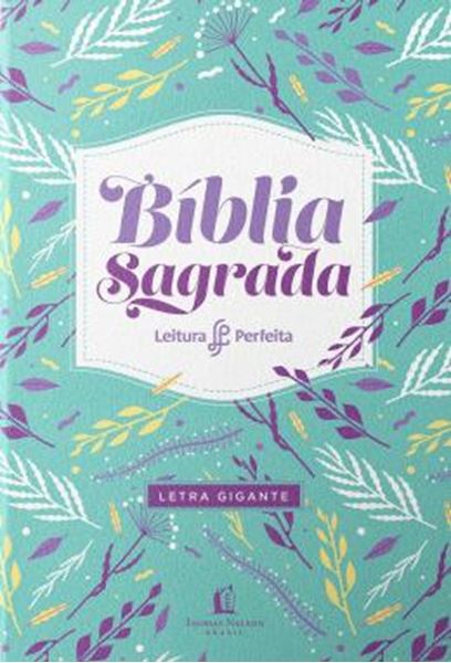 Picture of BIBLIA LEITURA PERFEITA - LETRA GIGANTE (CAPA FEMININA)