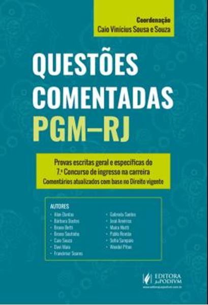 Picture of QUESTOES COMENTADAS - PGM-RJ