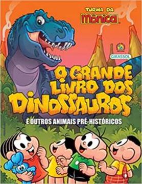 Imagem de TURMA DA MONICA - O GRANDE LIVRO DOS DINOSSAUROS E OUTROS ANIMAIS PRE-HISTORICOS