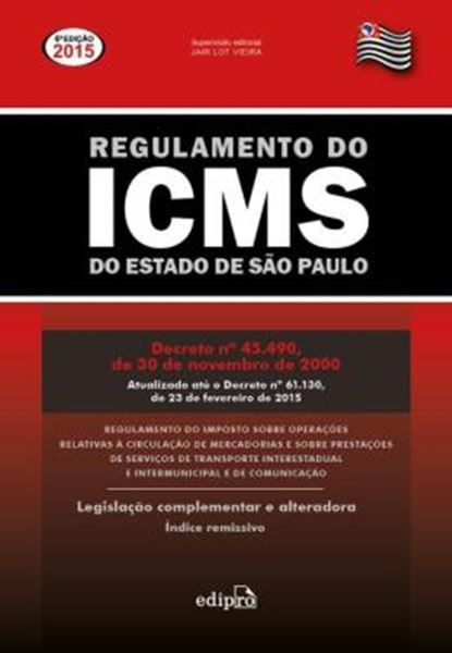 Picture of REGULAMENTO DO ICMS DO ESTADO DE SAO PAULO
