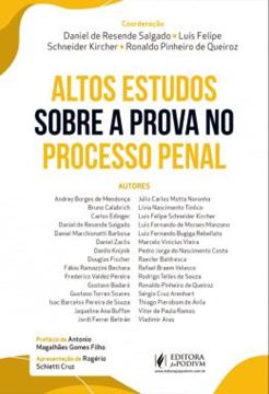 Imagem de ALTOS ESTUDOS SOBRE A PROVA NO PROCESSO PENAL