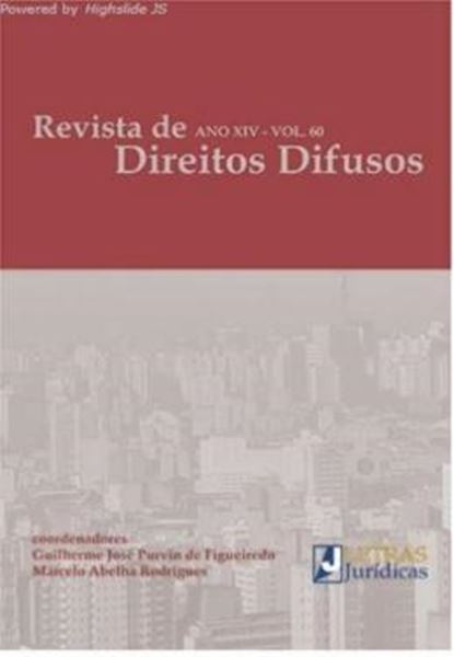 Picture of REVISTA DE DIREITOS DIFUSOS - ANO XIV - VOLUME 60
