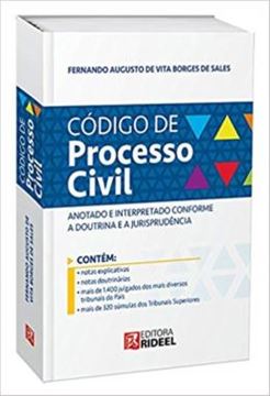 Imagem de CODIGO DE PROCESSO CIVIL: ANOTADO E INTERPRETADO CONFORME A DOUTRINA E A JURISPRUDENCIA - VOLUME  - 