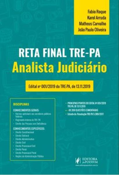 Picture of RETA FINAL TRE-PA - ANALISTA JUDICIARIO