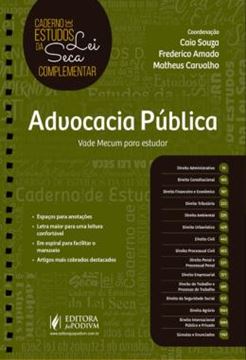 Imagem de ADVOCACIA PUBLICA - VADE MECUM PARA ESTUDAR