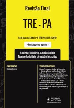Imagem de REVISAO FINAL - TRE-PA - DICAS PONTO A PONTO DO EDITAL