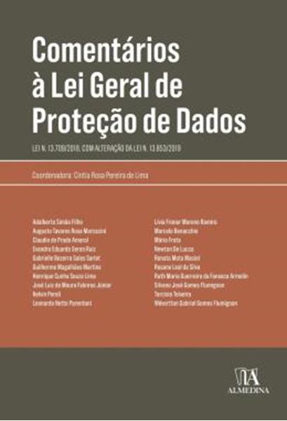 Picture of COMENTARIOS A LEI GERAL DE PROTECAO DE DADOS - LEI N. 13.709/2018, COM ALTERACAO DA LEI N. 13.853/2019