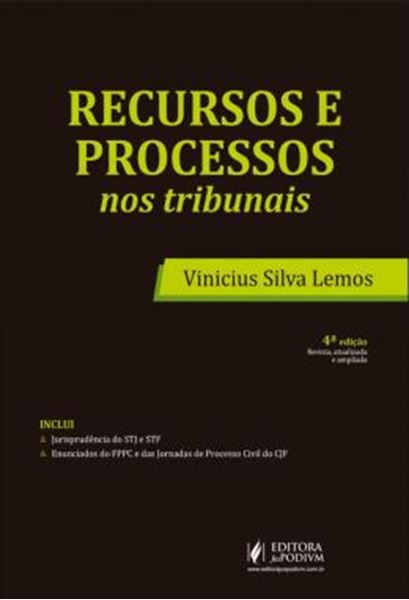 Picture of RECURSOS E PROCESSOS NOS TRIBUNAIS