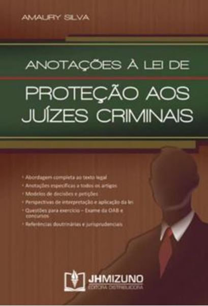 Picture of ANOTACOES A LEI DE PROTECAO AOS JUIZES CRIMINAIS