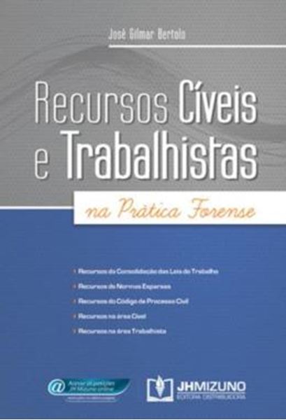 Picture of RECURSOS CIVEIS E TRABALHISTAS NA PRATICA FORENSE