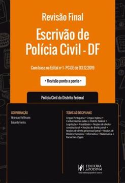 Imagem de REVISAO FINAL - ESCRIVAO DE POLICIA CIVIL - DF