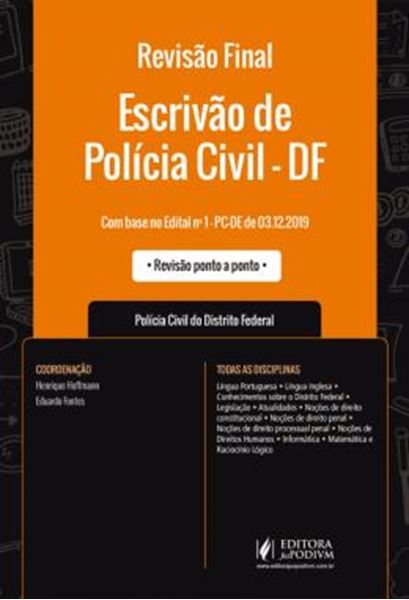 Picture of REVISAO FINAL - ESCRIVAO DE POLICIA CIVIL - DF