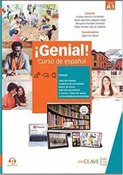 Imagem de GENIAL : LIBRO DEL ALUMNO Y CUADERNO DE ACTIVIDADES A1 + AUDIO DESCARGABI