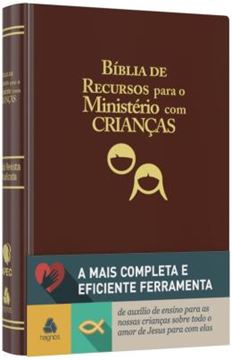 Imagem de BIBLIA DE RECURSOS PARA O MINISTERIO COM CRIANCAS - LUXO MARROM