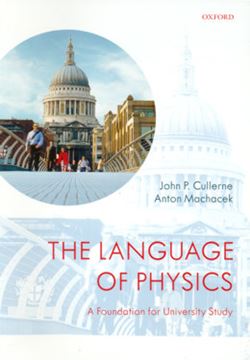 Imagem de THE LANGUAGE OF PHYSICS - A FOUNDATION FOR UNIVERSITY STUDY