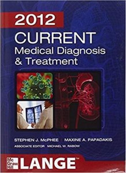 Picture of CURRENT MEDICAL DIAGNOSIS TREATMENT  2012 FIFTY FIRST EDITION