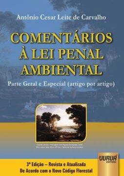 Imagem de COMENTARIOS A LEI PENAL AMBIENTAL