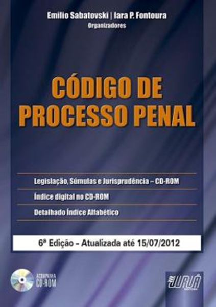Picture of CODIGO DE PROCESSO PENAL