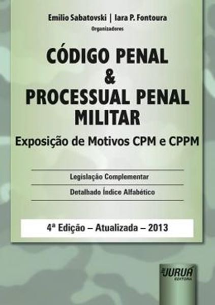 Picture of CODIGO PENAL E PROCESSUAL PENAL MILITAR