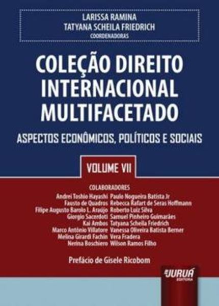Picture of COLECAO DIREITO INTERNACIONAL MULTIFACETADO - VOLUME VII