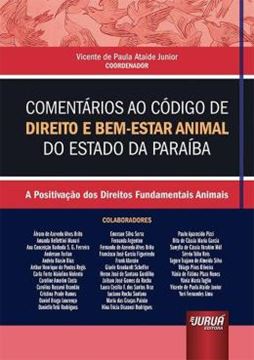 Imagem de COMENTARIOS AO CODIGO DE DIREITO E BEM-ESTAR ANIMAL DO ESTADO DA PARAIBA