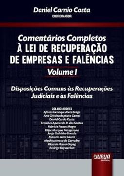 Imagem de COMENTARIOS COMPLETOS A LEI DE RECUPERACAO DE EMPRESAS E FALENCIAS