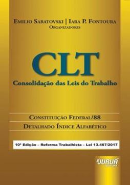 Imagem de CONSOLIDACAO DAS LEIS DO TRABALHO - CLT - MINIBOOK