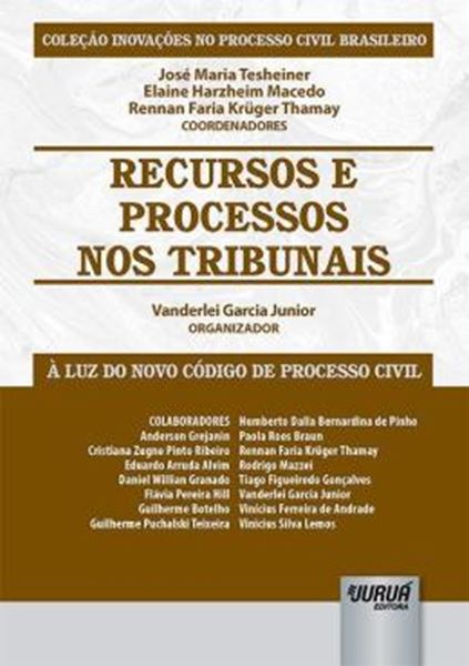 Picture of RECURSOS E PROCESSOS NOS TRIBUNAIS