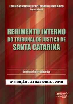 Imagem de REGIMENTO INTERNO DO TRIBUNAL DE JUSTICA DE SANTA CATARINA
