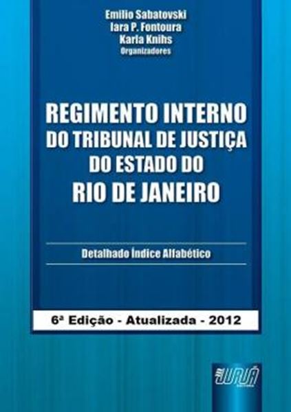 Picture of REGIMENTO INTERNO DO TRIBUNAL DE JUSTICA DO ESTADO DO RIO DE JANEIRO
