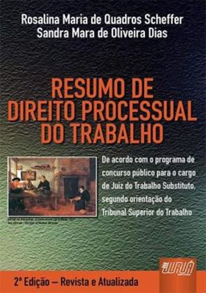 Picture of RESUMO DE DIREITO PROCESSUAL DO TRABALHO